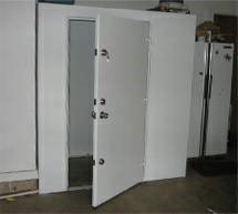 Storm safe rooms like this are perfectly suited to smaller spaces and can be customized.
