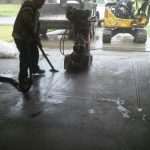 Cut Garage Shelter Slab