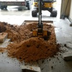 Garage Shelter Digging