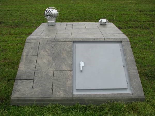 A slope top shelter developed and built after years of research.