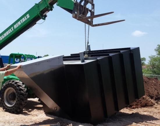 An underground bunker such as this can be installed at your workplace with ease.