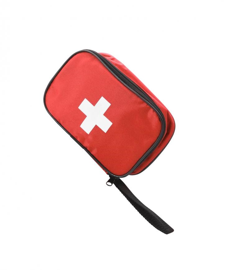 A first aid kit on a white background.