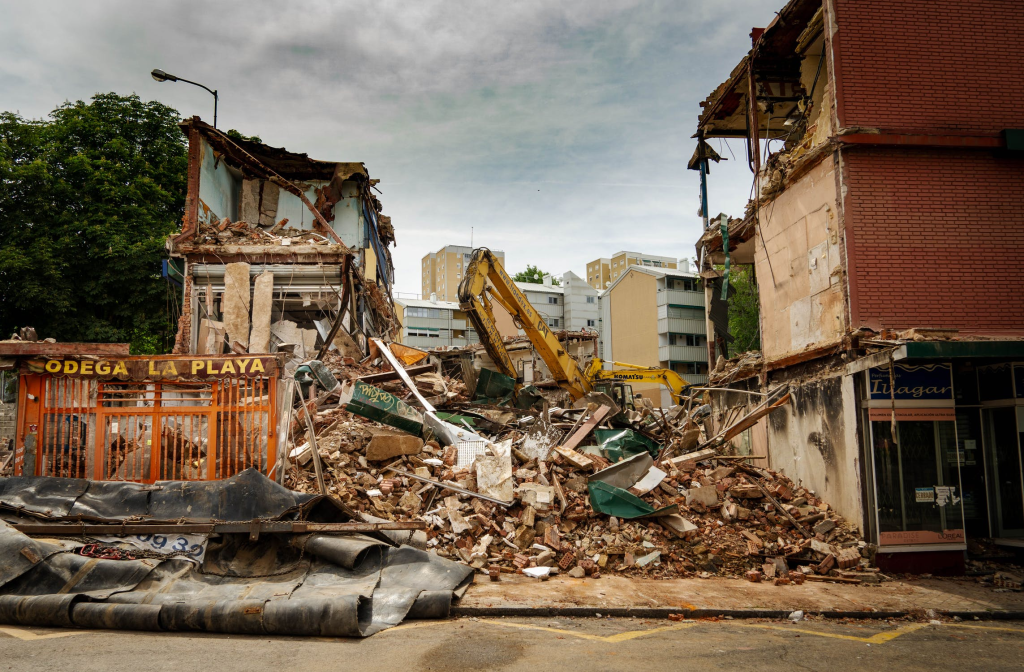 damaged property after a tornado