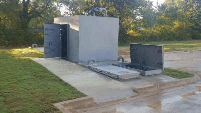 Concrete Storm Cellar Installation in Norman, Oklahoma
